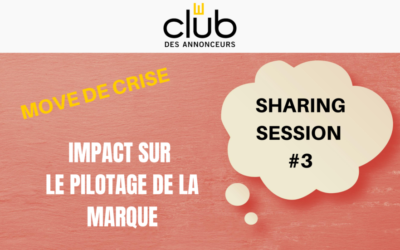 Sharing Session #3 – Move de Crise de Pilotage de Marque